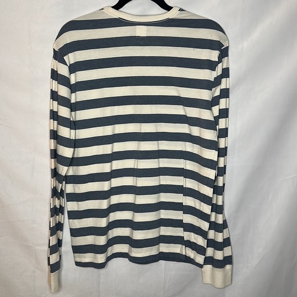 J. CREW STRIPE CREWNECK LONG SLEEVE (M) - Picture 6 of 6